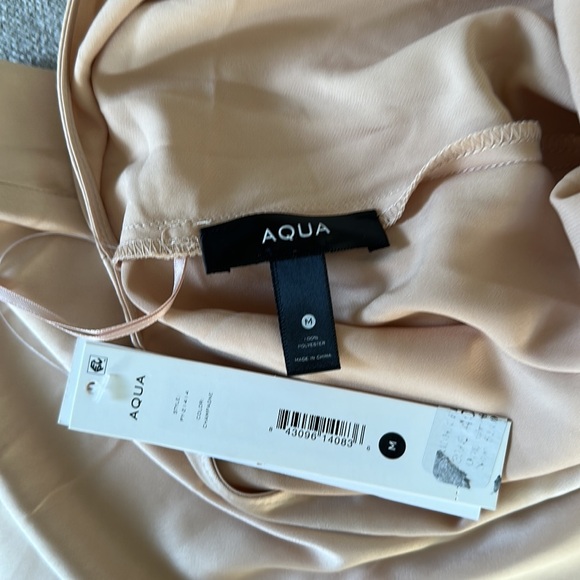 AQUA cocktail dress size M - Picture 2 of 2